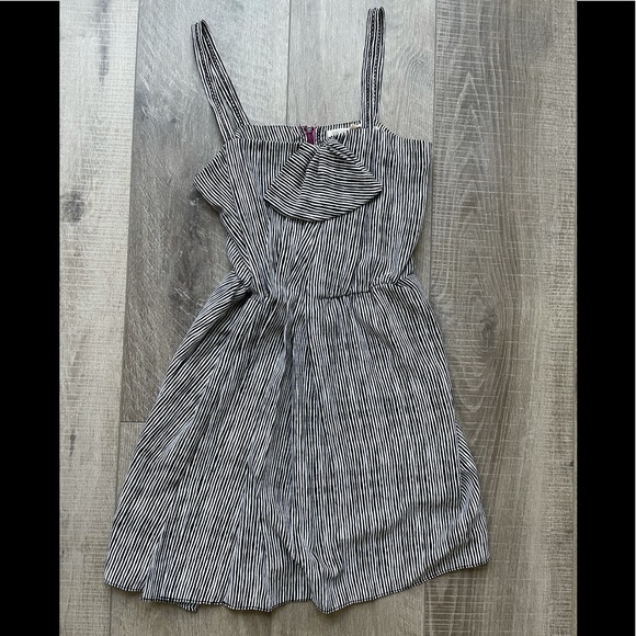 Rachel Rachel Roy Striped Ruffled Sundress - Picture 1 of 6